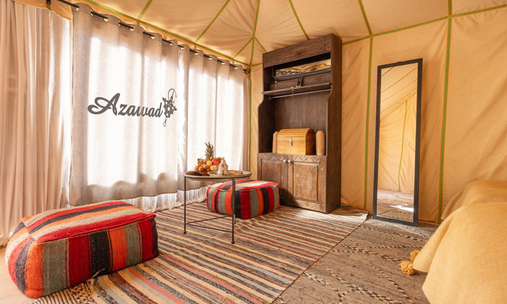 Azawad Luxury Desert Camp Luxury tent Merzouga