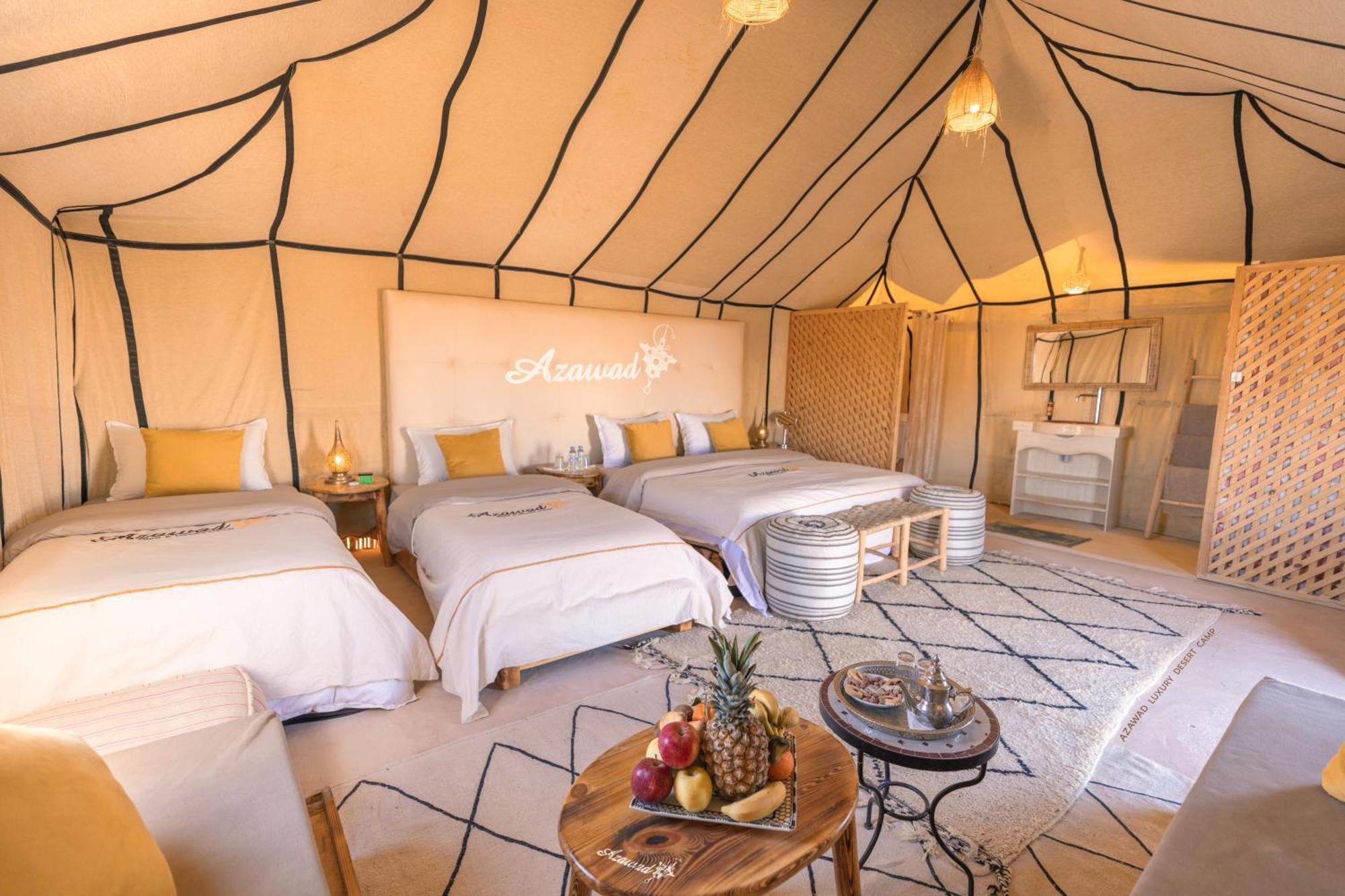 Azawad Luxury Desert Camp Luxury tent Merzouga